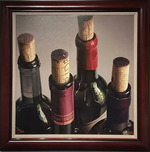 Wine Paintings Wine Paintings With Pride (SN) (Framed)